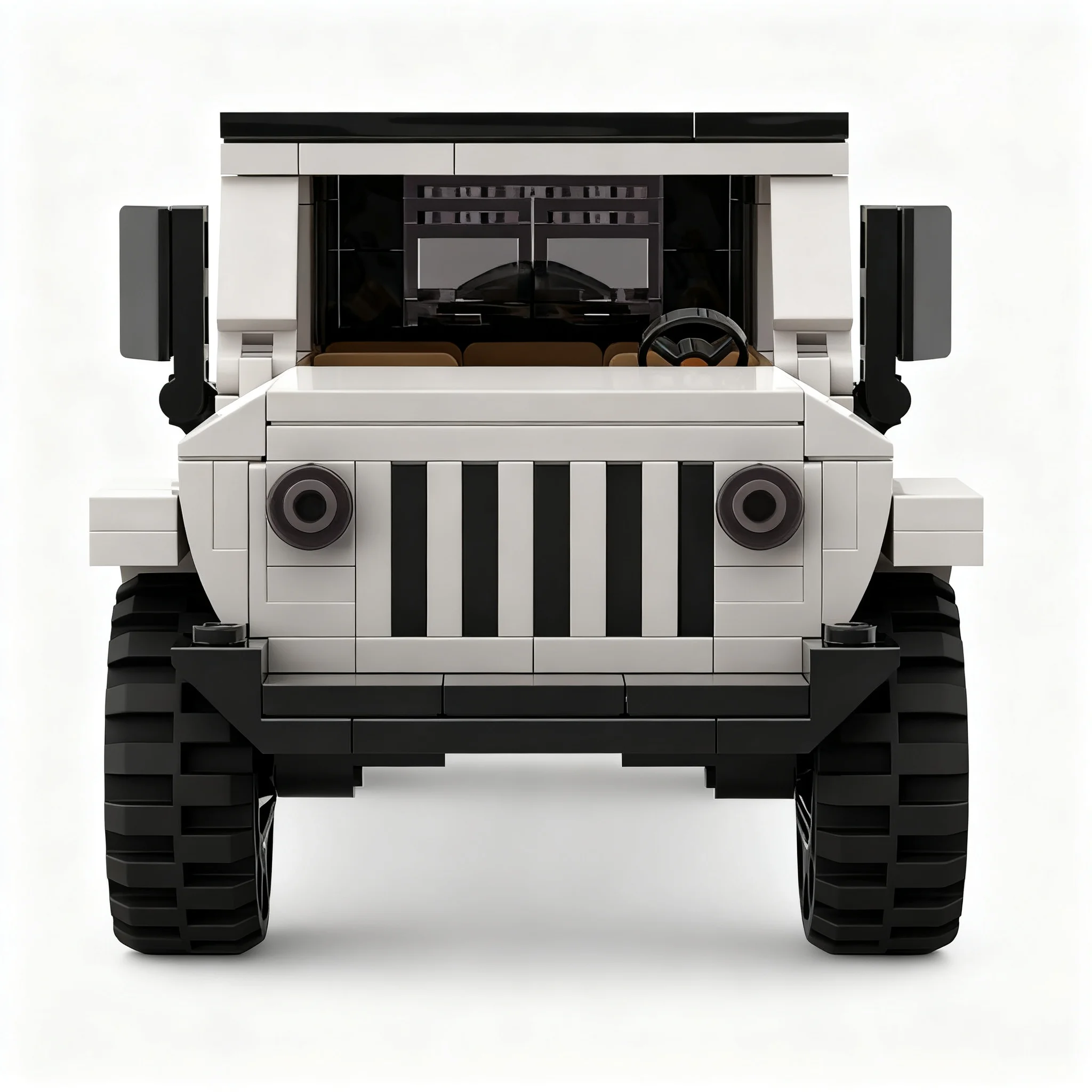 299pcs MOC City Champions Jeepes Wranglered Model Building Blocks Brick Creative Display Assemble Birthday DIY Idea Education