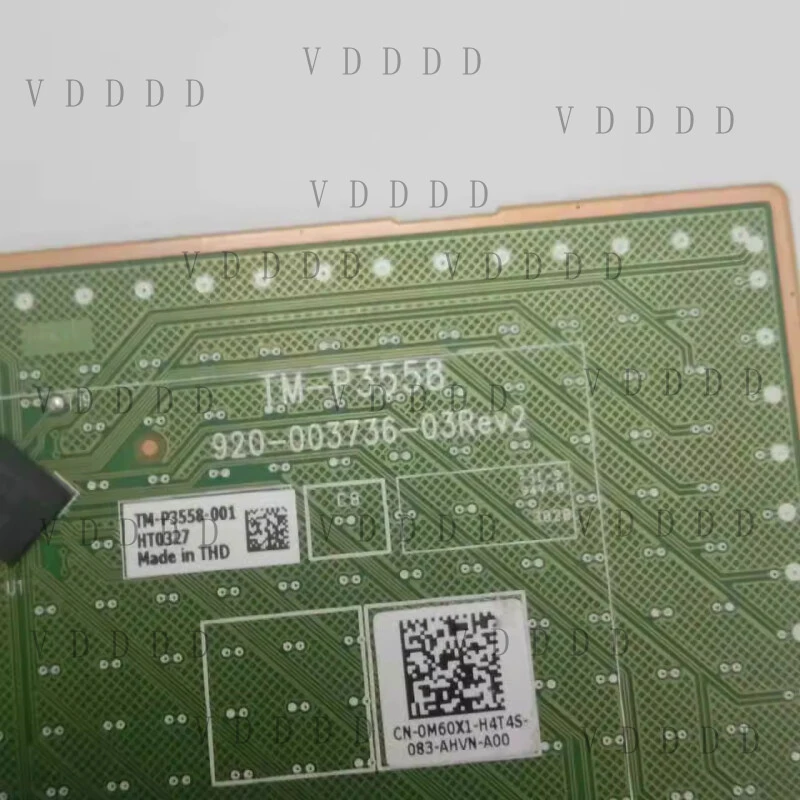 TR FOR Dell XPS 13 9300 Touchpad Trackpad 0M60X1 TM-P3558-001