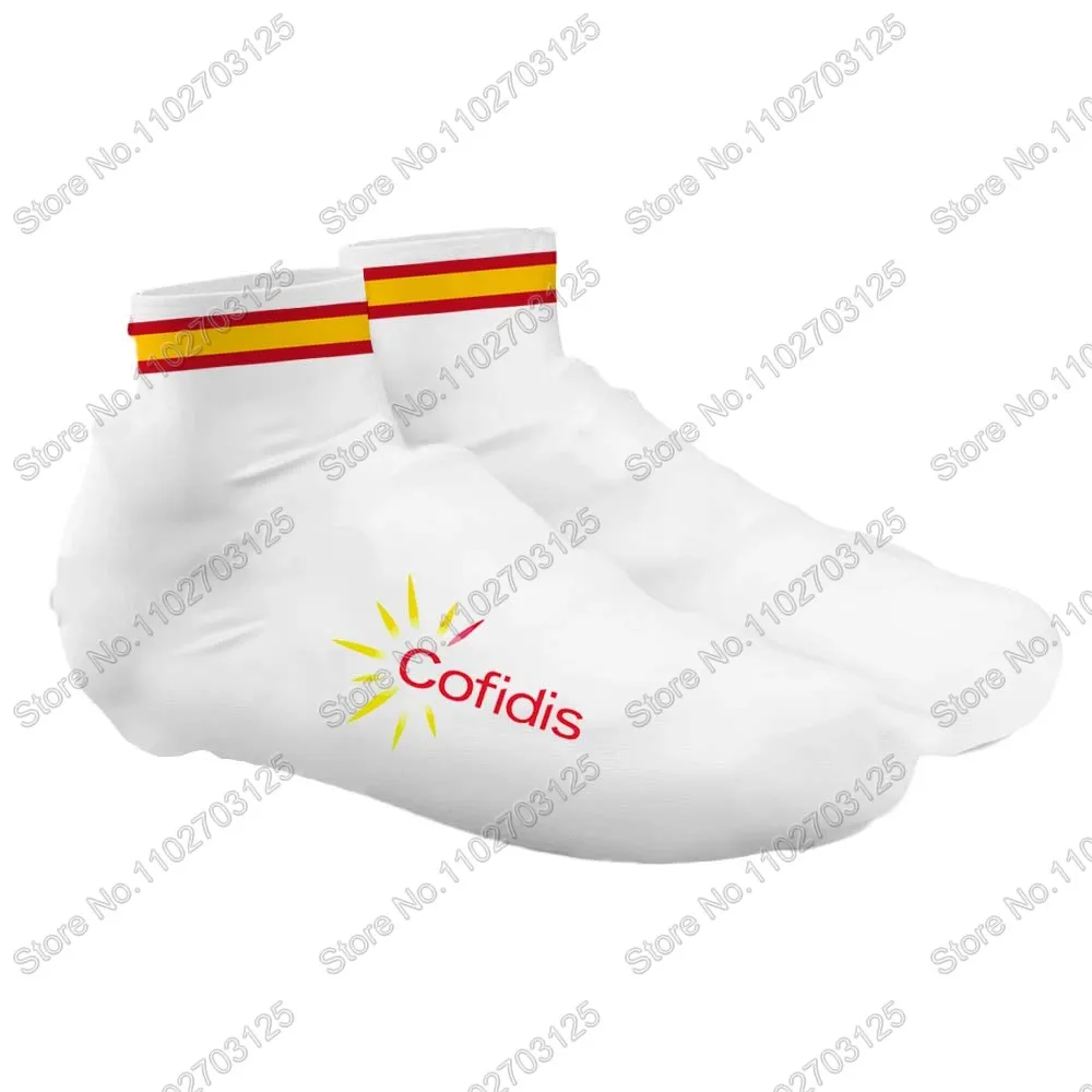 Cofidis Team 2024 Cycling Shoe Covers Road Bike Shoes Cover MTB Spain Jerseys Dust-proof Non-slip Outdoor Bicycle Overshoes