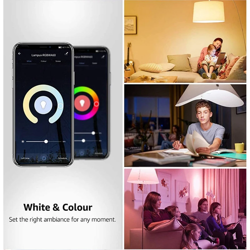 Tuya Zigbee สมาร์ทไฟ LED 15W E27 สมาร์ทหลอดไฟควบคุมเสียงหลอดไฟใช้งานร่วมกับ Alexa และ Google Home หรี่แสงได้
