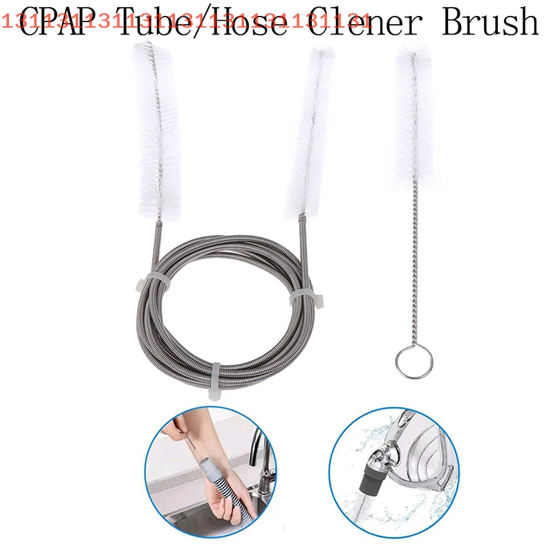 مجموعة فرش تنظيف خرطوم قناع CPAP تناسب أنابيب القطر القياسية 22 مم و19 مم