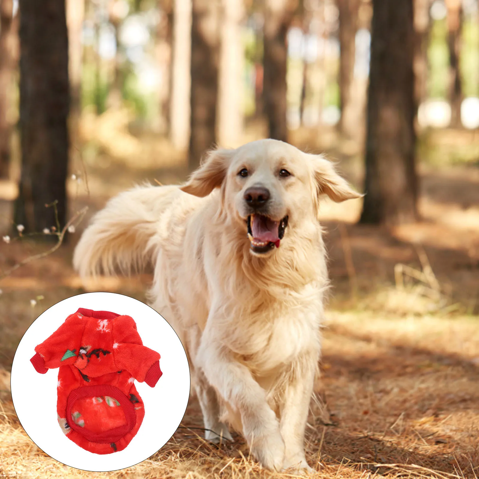 

Christmas Pet Deer Head Clothes Soft Xmas Dog Clothing Comfortable Puppy Costume Warm Winter Dog Party Clothes