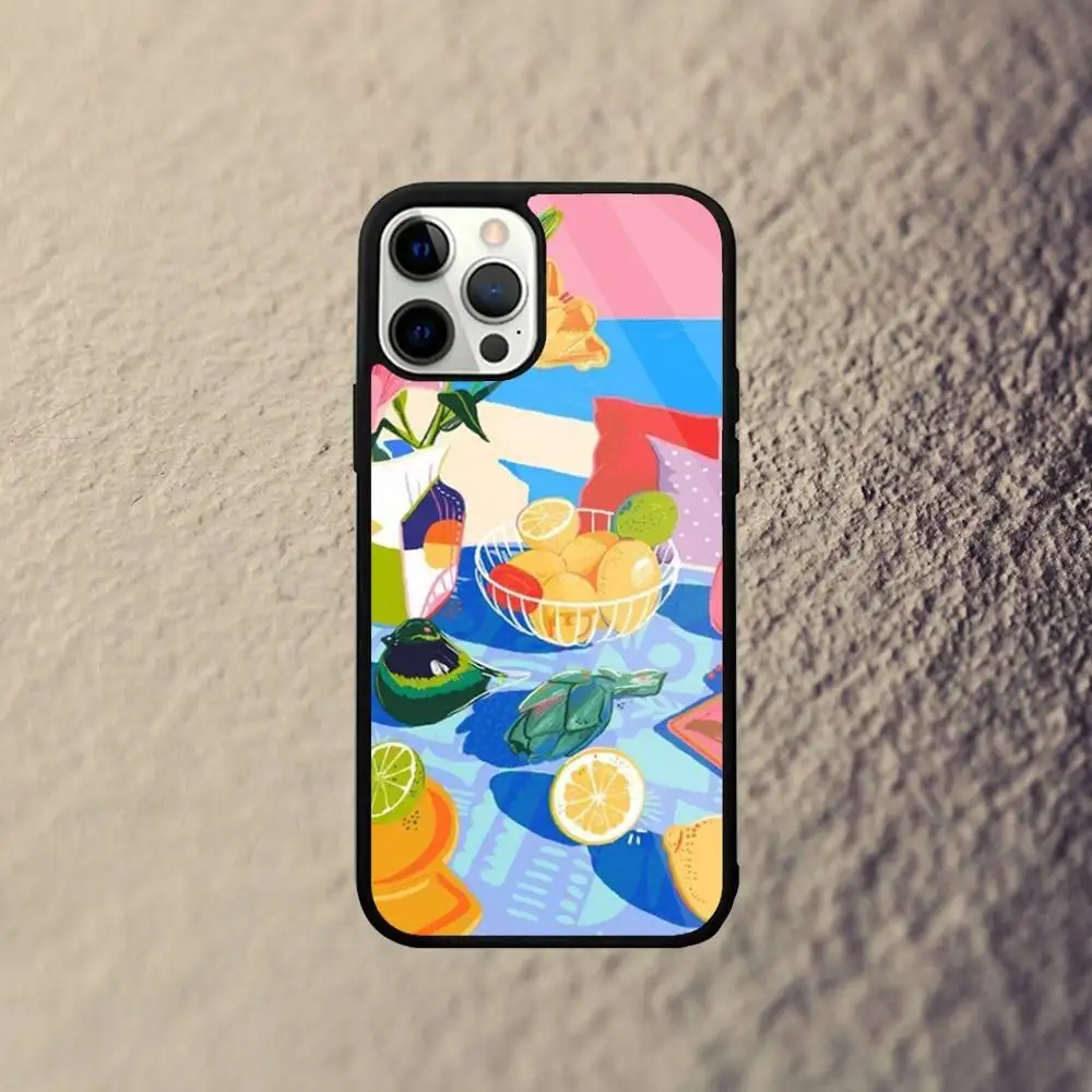 Art D-David H-Hockney Phone Case  For iPhone 17,16,15,14,13,12,11,Pro,Max,Plus,Mini,SE4,E Magnetic Magsafe Wireless Charging