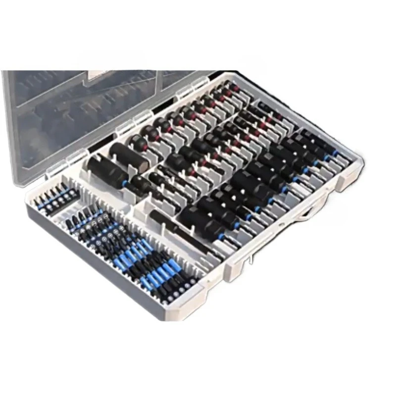For 80-Piece Magnetic Impact Nut Driver Set, Metric and SAE with Socket Adapter 1set