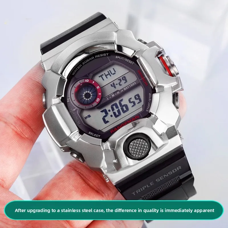 GW9400 Metal Case Upgrade part For G-shock Casio Rangeman 3410 GW