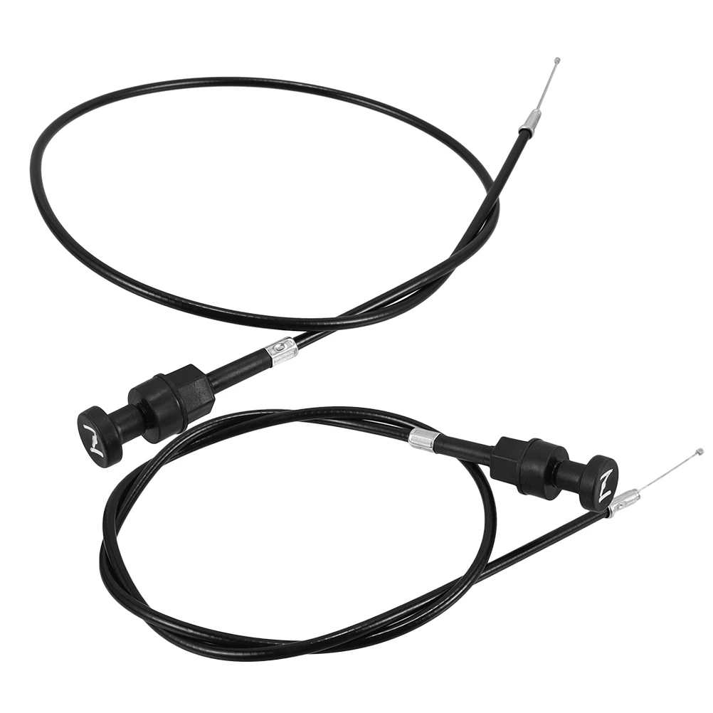 

2 Pcs Throttle Choke Cable Motorcycle Adjustment Main for Dirtbike Cable￼ Plastic Carburetor