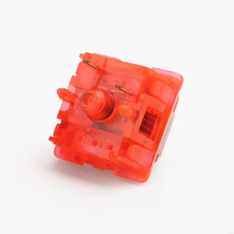 F3MA, 2 шт., механическая клавиатура Keyfirst, гладкие линейные переключатели Queen, 60gf, 5 контактов, позолоченный пружинный