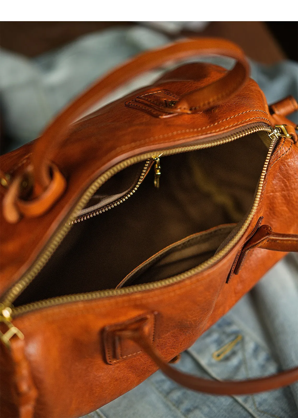 PNDME einfache Vintage-Hochwertige Herrenhandtasche aus erstklassigem Rindsleder für Wochenend-, Alltags- und Partyzwecke, luxuriöse Echtleder-Umhängetasche – Detail 15