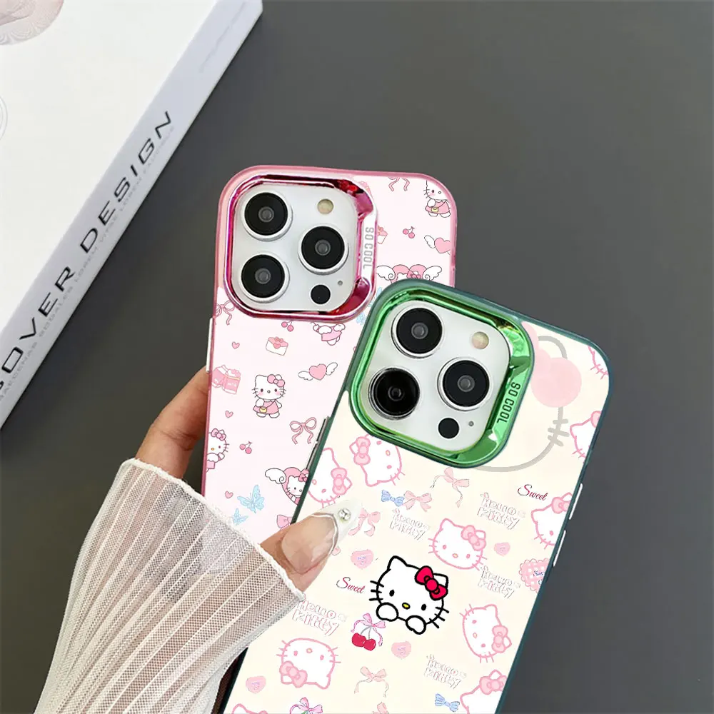 

Чехол для телефона с изображением мультяшной Hello Kitty для Xiaomi Redmi 15C 14C 12 8 A5 9C 15 12C 9 9A 9T 10 10C A3 13C A1 A2 Plus 13, задняя крышка