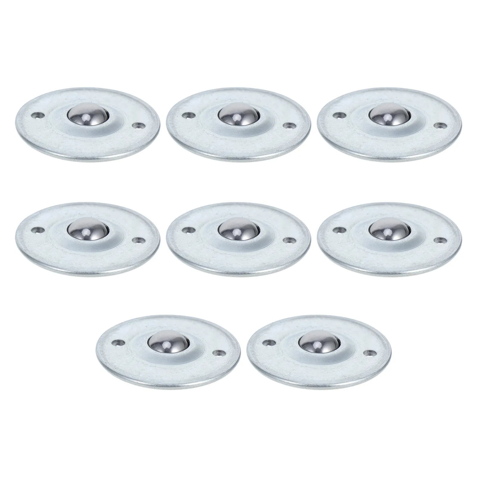 

8pcs Universal Ball Bearings Rolling Mechanism High Precision Material Compact Bracket Caster Rollers Tool Parts