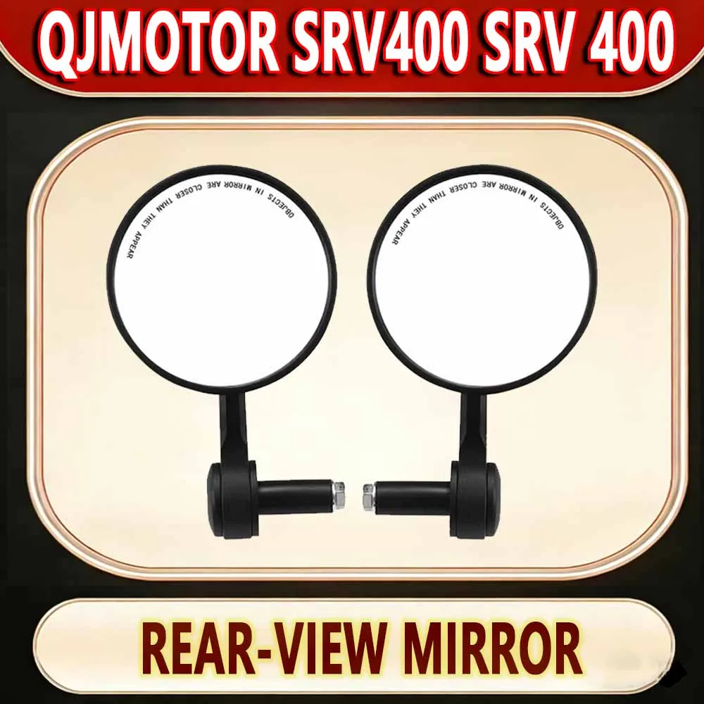 For QJMOTOR SRV400 SRV 400 original rearview mirror assembly reversing mirror handle mirror new