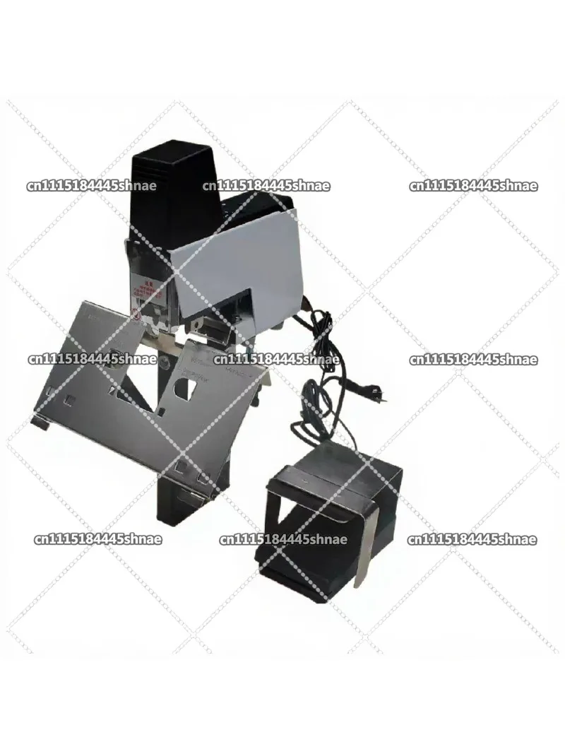 106 Electric Auto Stapler Binder, Heavy Duty 2-50 Sheets Capacity for Flat & Saddle Stitching, Desktop Booklet Maker