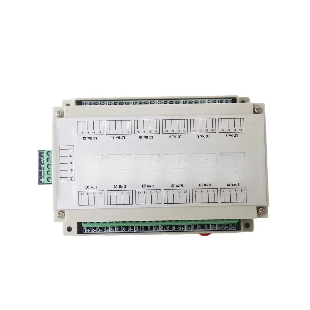 

AWCM-12 Multi-channel 4/8/12 channel RS485 interface 24-bit A/D conversion force sensor weighing transmitter