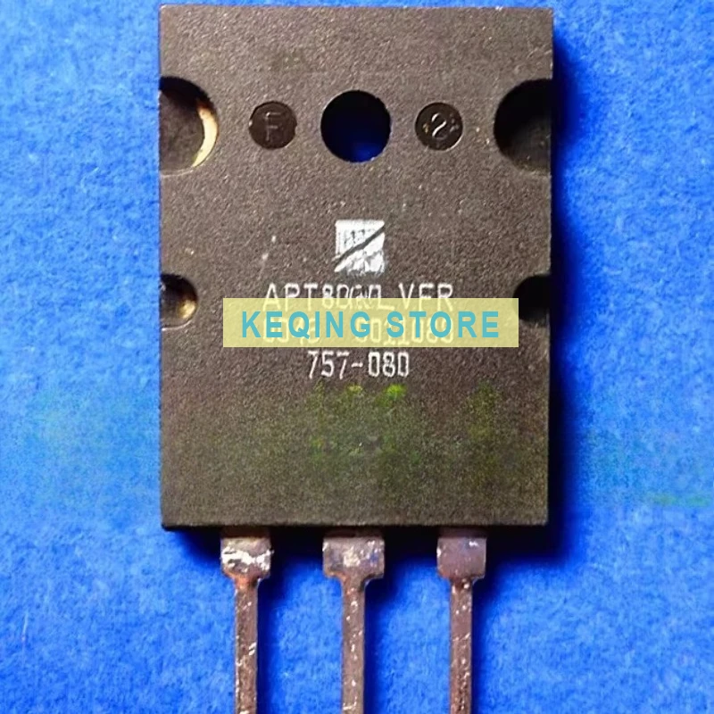 10PCS Used+Not NEW+Send after Measure APT8030LVFR TO-3P/3PL high power and high current transistor original disassembly machine