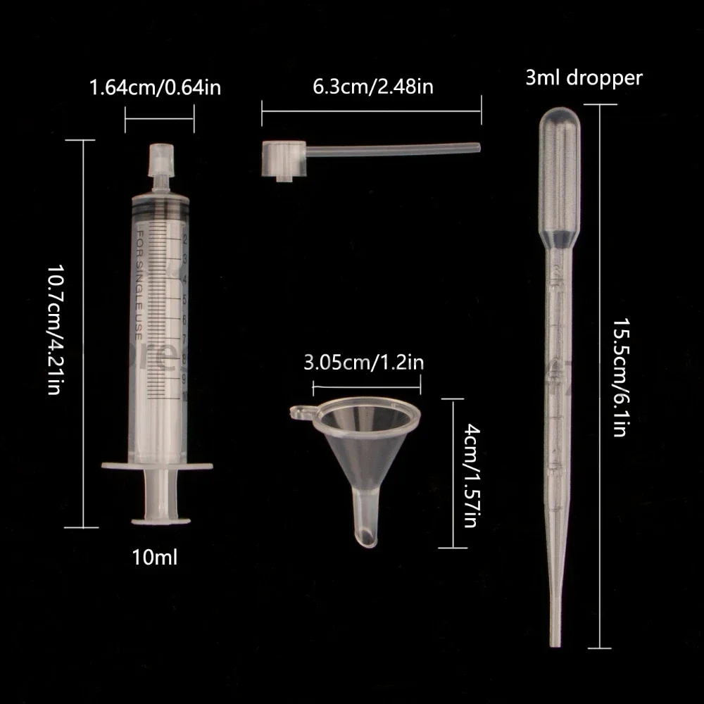 1 Set Perfume Refill Tool Kit Plastic Funnel/Pipette/Squeeze Dropper/Syringe For Liquid Cosmetic Perfume Essential Oil, Travel