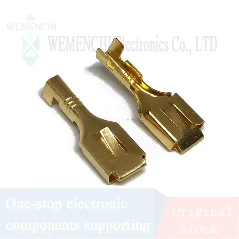 6.3mm Automobile connector 6.3 1P 2P 3P 4P 6P 8P 9P 10P 12P 14P pin/way Crimp Terminal Connector Kits Male Female socket plug