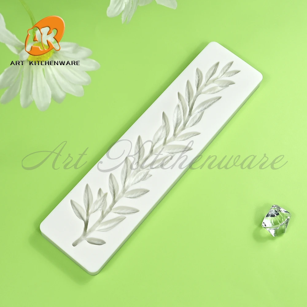 Flower Vine Silicone Mold Grass Leaves Cake Baking Decoration Chocolate Mold Pudding Starfish Silicone Mold