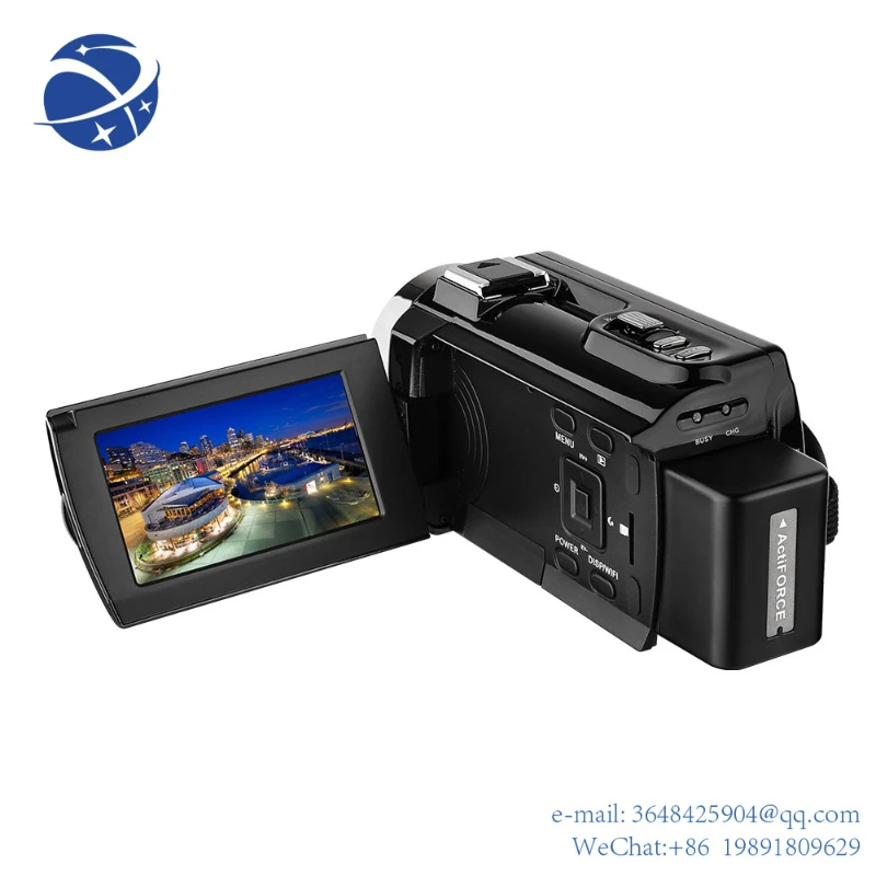 

YYHC 2880*2160 black 4k digital video camera with 13MP lens 3 inch touch screen