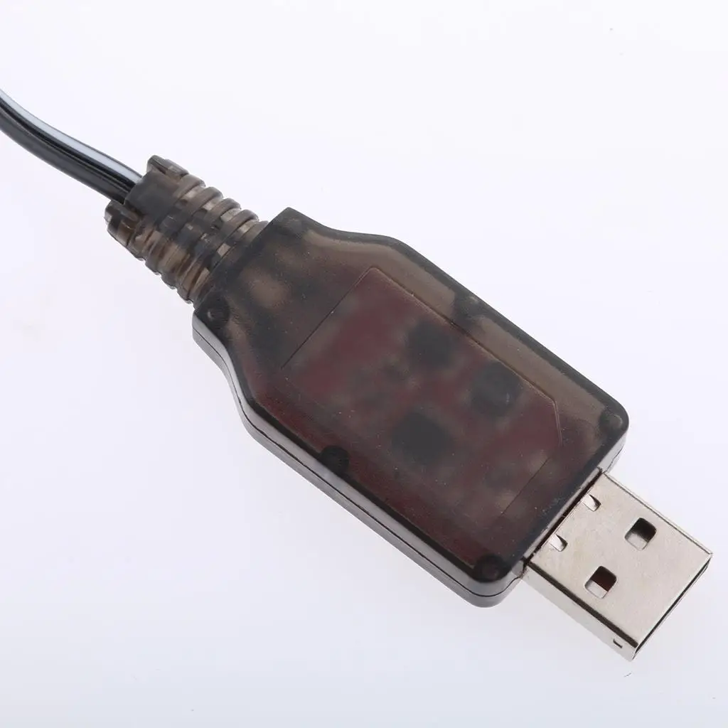 RC Drone Parts USB to SM Female Plug Fast Charging Cable Protector for 6V NI-MH Battery Charging