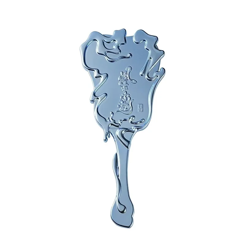 กระจกมือถือเฉียนหยาน กระจกทรงอุ้งเท้าแมว จี้รูปหัวใจ