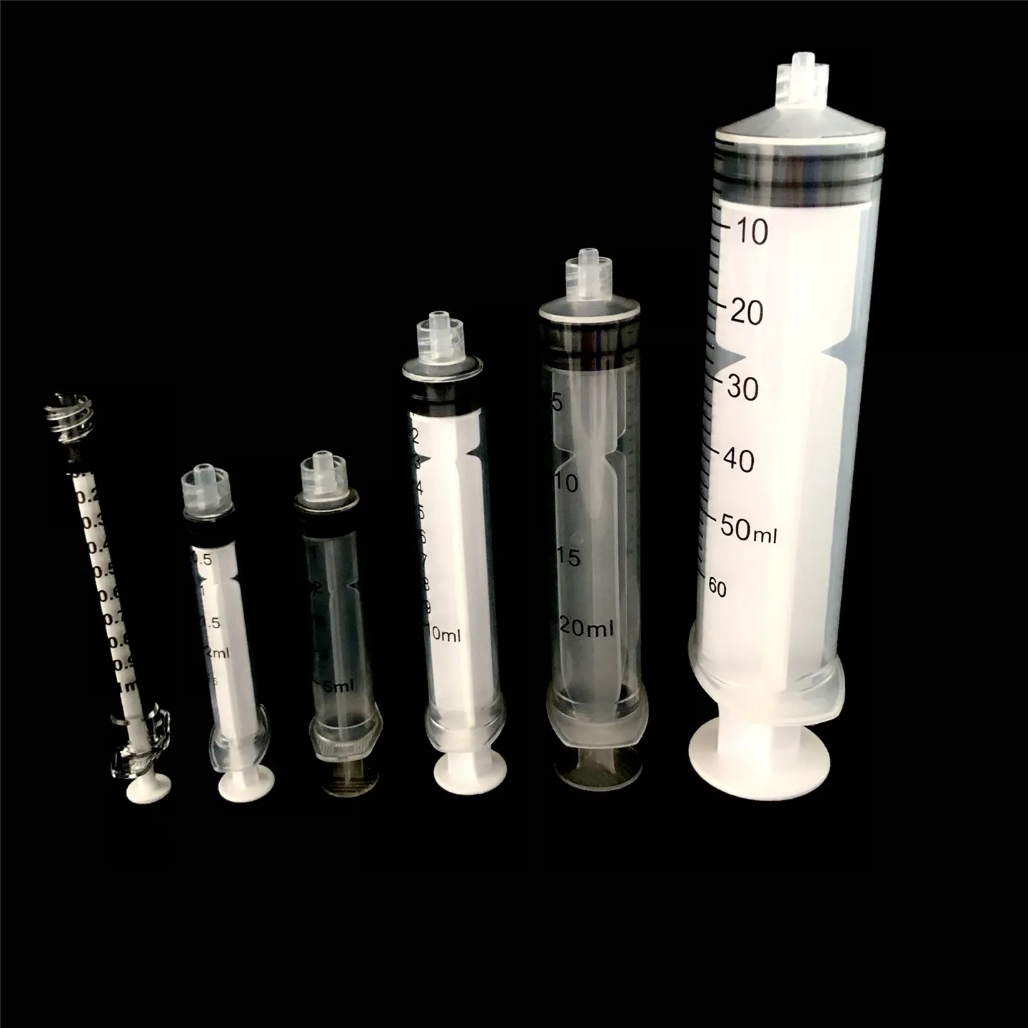 Microfluidic Chip Disposable Sample Injector, Threaded Flat Tip Needle, Consumable Fitting for Syringe Pump