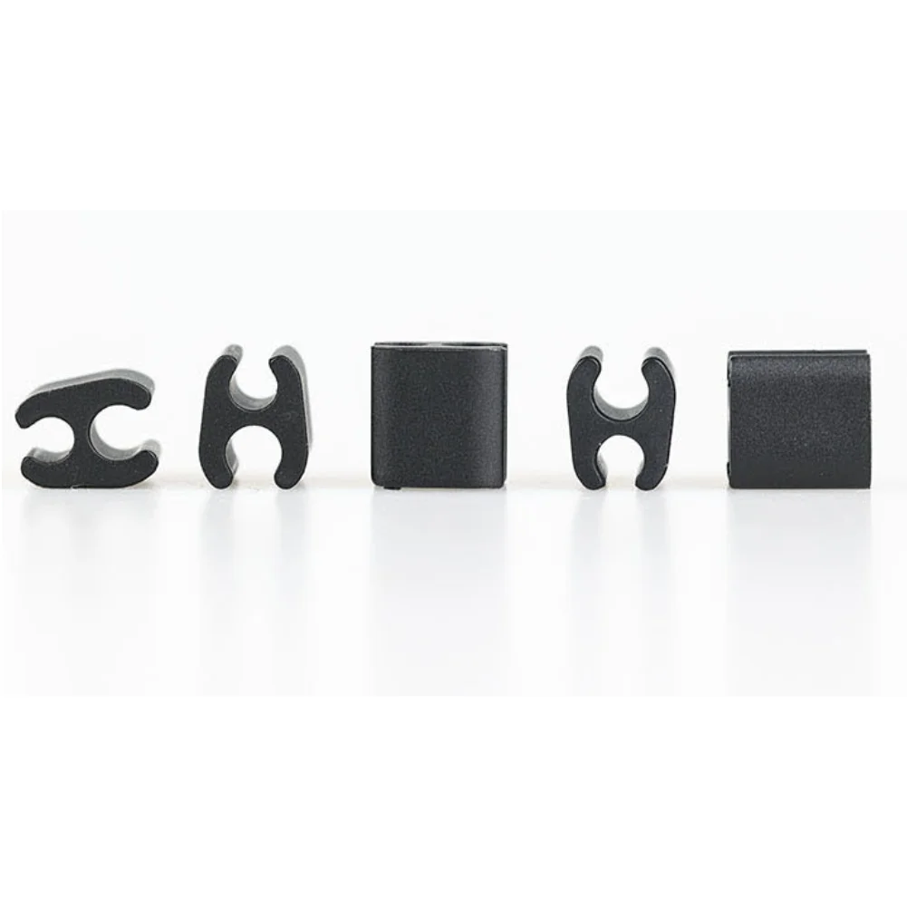 6er-Pack Fahrrad-Kabelmanagement-Clips aus Nylon für Brems- und Schaltkabelbäume zur ordentlichen Verlegung, 14 x 8 x 3 cm, Schwarz – Detail 2