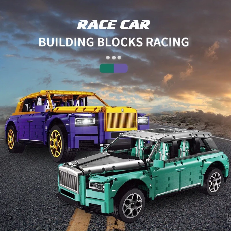 

IN STOCK RollsS Luxury Car CullinanN 3161pcs Technology Hight-tech 1:8 Compatible With MOC Building Blocks Bricks Toys