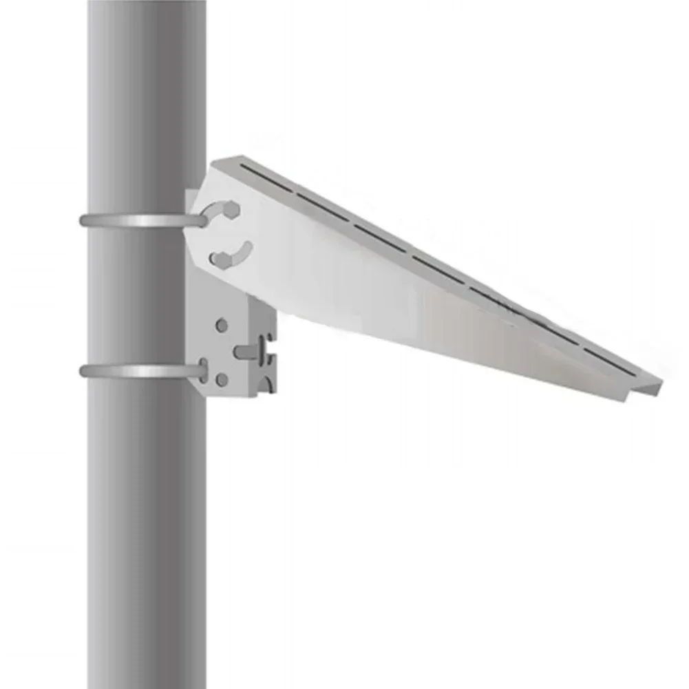 PV Bracket Simple and Secure 30° Single Solar Panel Pole Mount – Fully Adjustable – Stainless Steel Screwed Bracket