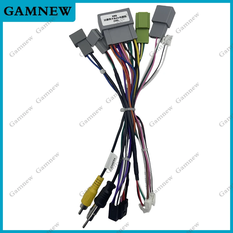 Car 16pin Wiring Harness Adapter Android Radio Power Cable For Suzuki Solio Baleno S-presso 2022+
