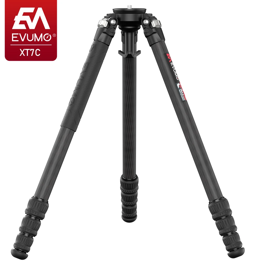 Carbon Fiber Tripod for Camera Flexible Professional Camera Tripod Phone Stand Monopod Camcorder 32mm Tube Max Load 44lbs/20kg