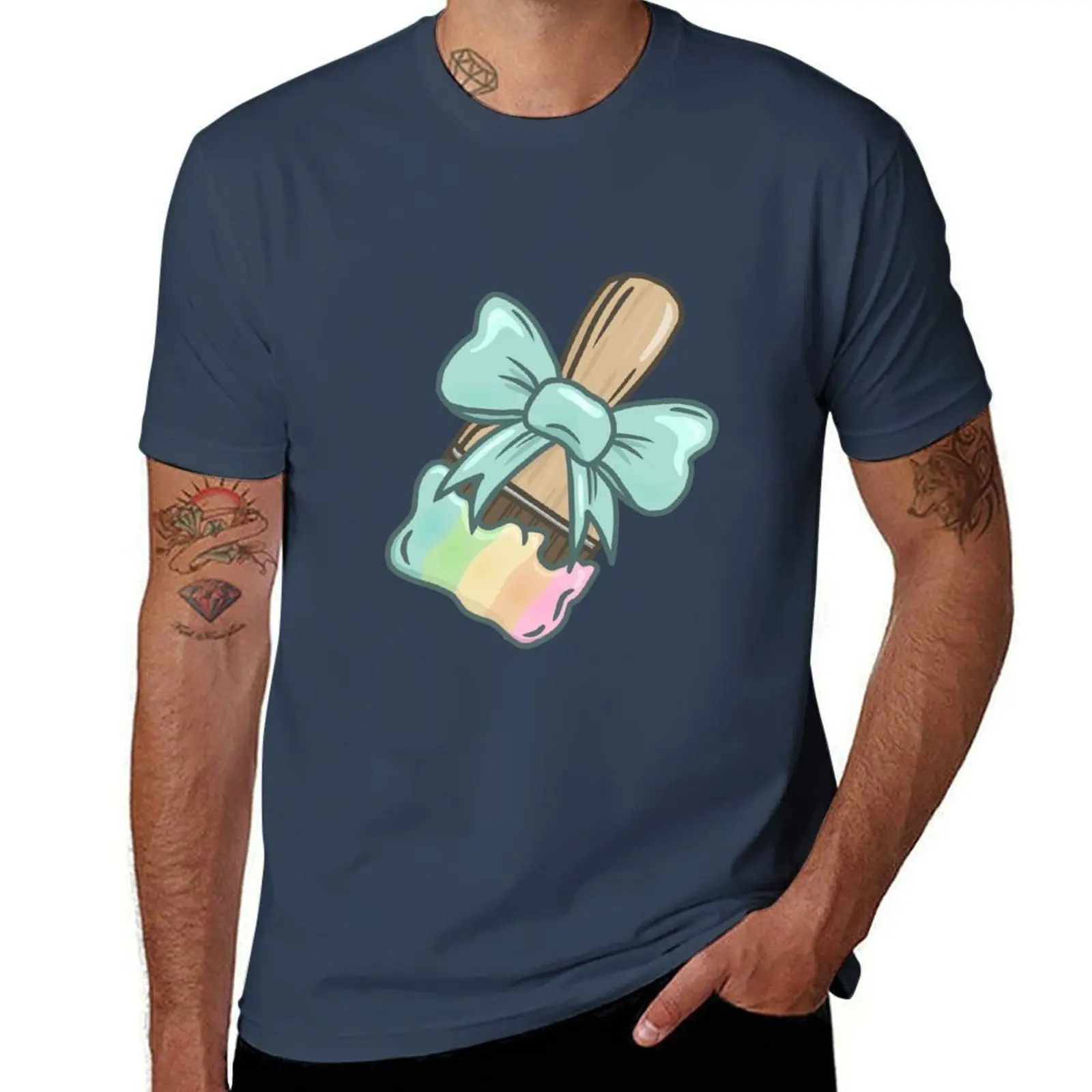 

Baby Neopets Paintbrush T-Shirt Basic All Season Solid T-Shirt