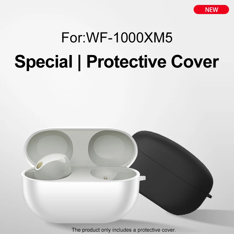 

Силиконовый чехол для наушников Sony WF-1000XM5 Bluetooth