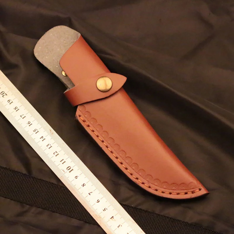 22cm Leather Knife Case Knife Sheath Leather Sheath With Waist Belt Buckle Knife Cover Leather Belt