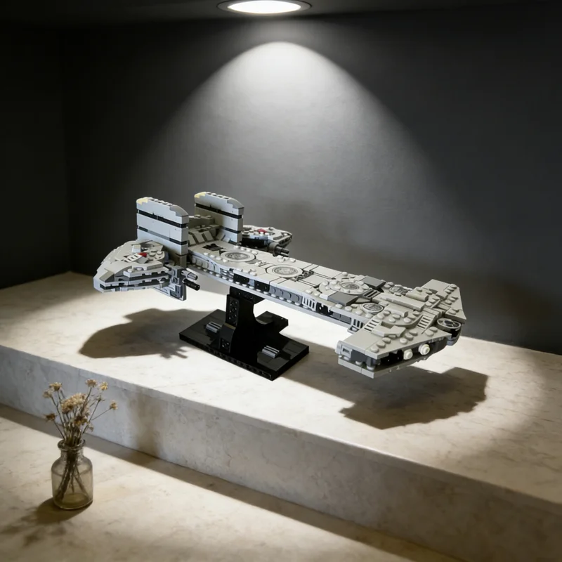 

685pcs MOC Stargate Thor S Bilskirnir Midi Icons Model Building Blocks Creative Gift DIY Display Decor Adult Premium Kids Desk