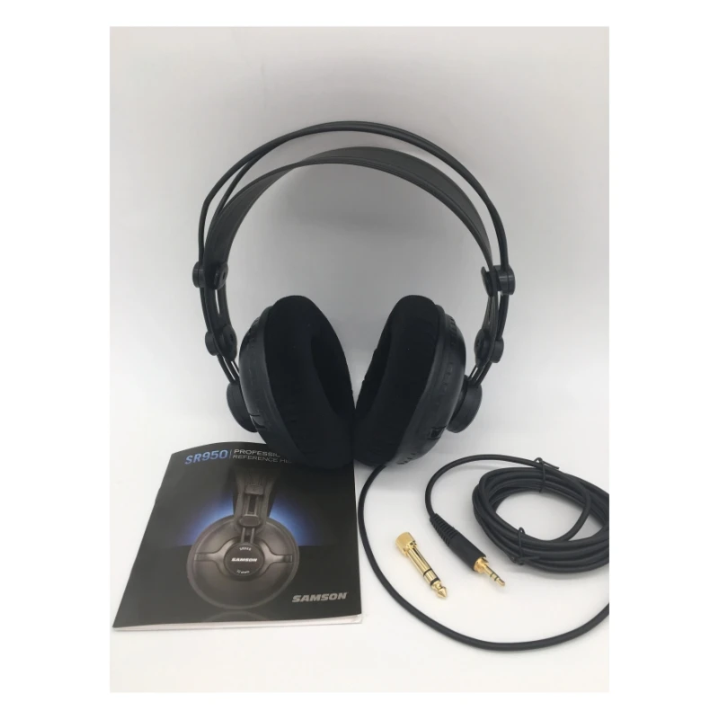 Samson SR950-سماعات رأس مراقبة احترافية ، سماعات رأس استوديو DJ أصلية مغلقة بالكامل