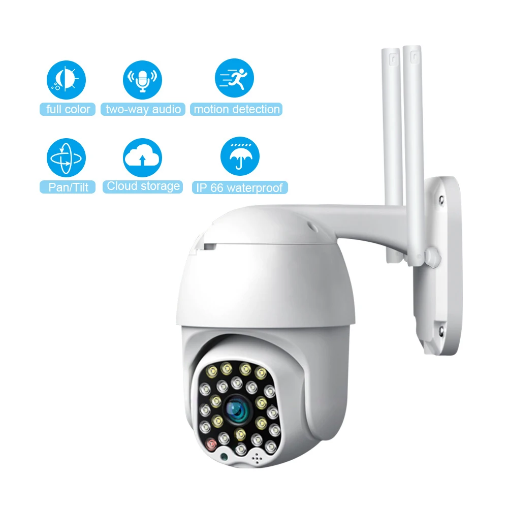 YCC365 Plus Outdoor WIFI Surveillance Camera Security-protection 1080P Full Color Night Vision Waterproof Speed Doome IP Camera