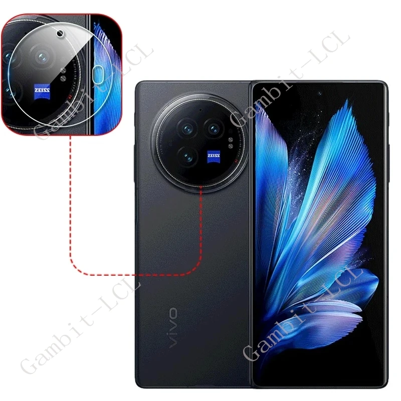 2PCS 3D Camera Lens Film For Vivo X Fold3 8.03