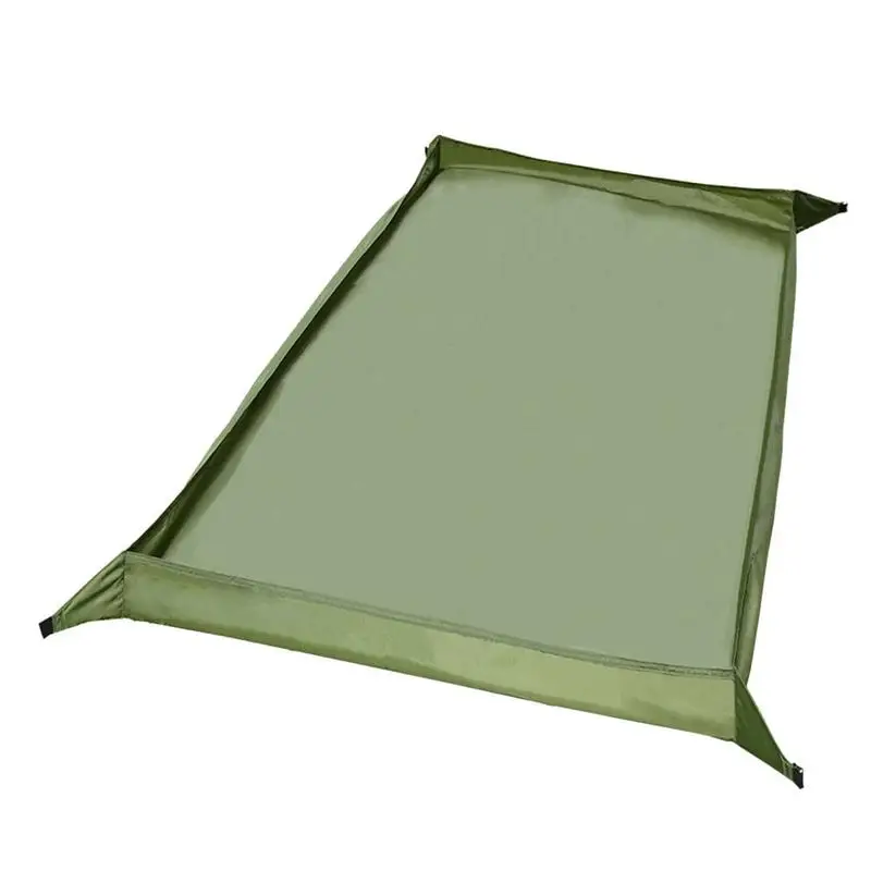 Waterproof Camping Tarp Thicken Picnic Mat Durable Beach Pad Multifunctional Tent Footprint Sun Canopy Ground Sheet For Hiking