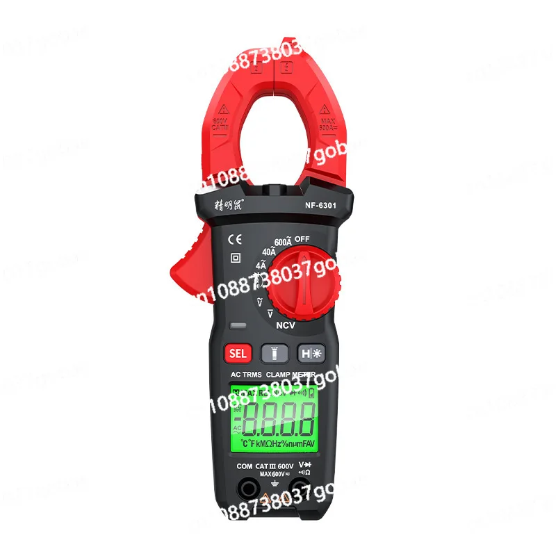 NF-6301 Clamp Multimeter Digital High Precision Automatic Clamp Ammeter Universal Meter