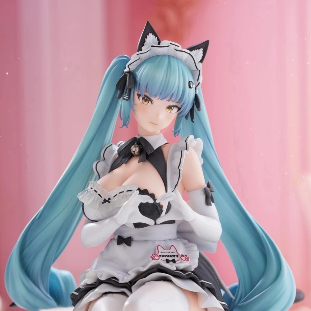 In Stock FuRyu Original Genuine Goddess of Victory: Nikke Privaty Unkind Maid 15cm Anime Model Toys Noodle Stopper Figure Gift view 4