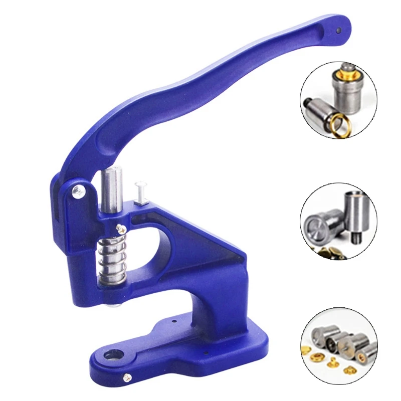 Manual Hand Press Machine Eyelet Snaps Rivets Installation Press Button Machine