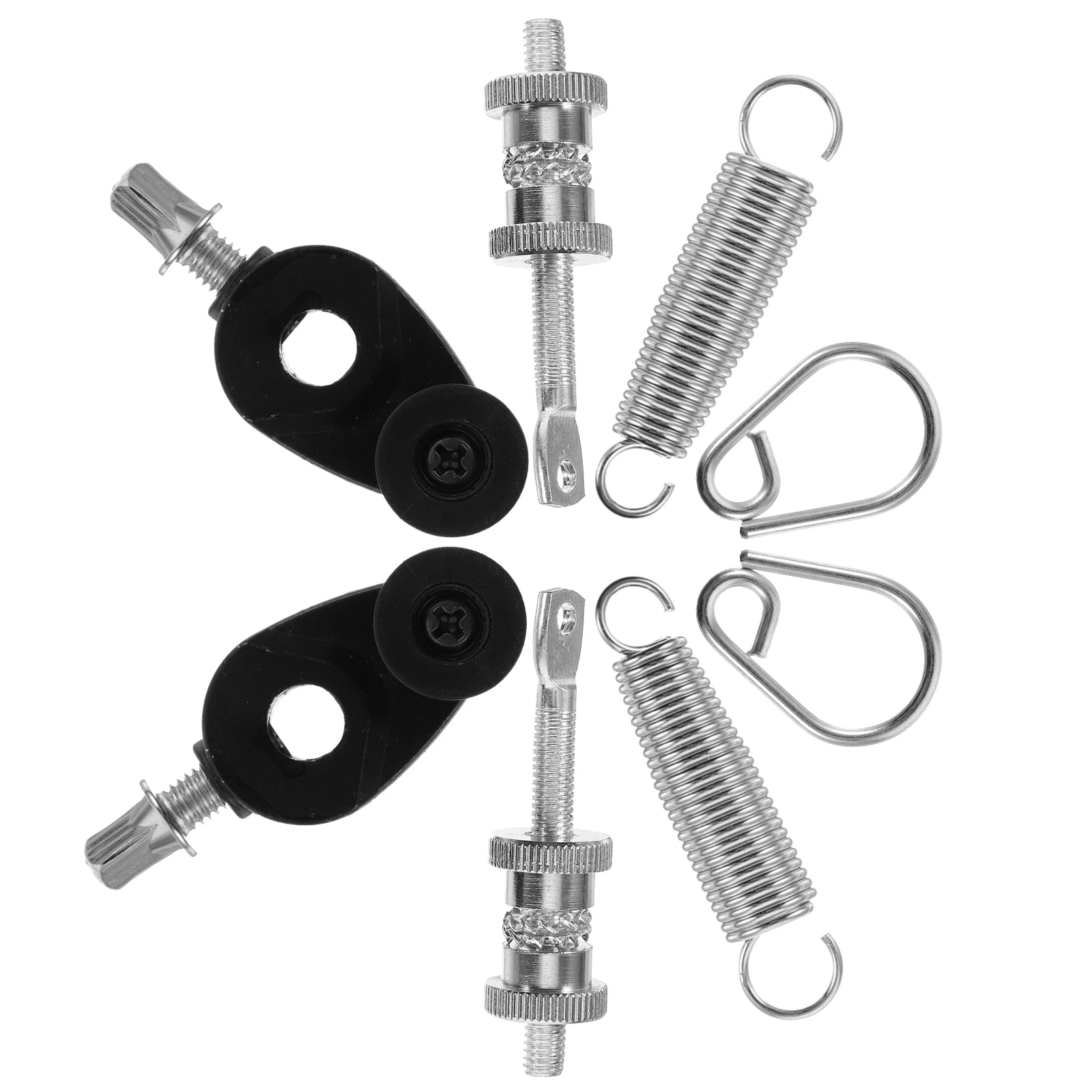 

2 шт. прочных пружинных креплений для педали барабана, простая установка и регулировка для эффективной работы, аксессуары, запчасти для педали барабана