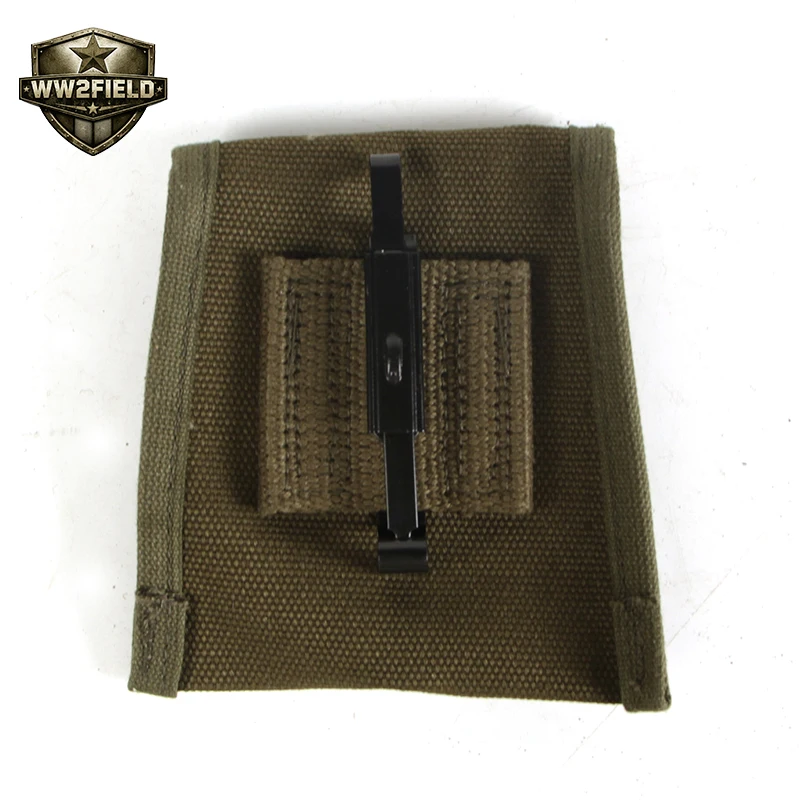 Early Vietnam War US M1956 Compass Bag Green First Aid Pouch Canvas Replica Movie Prop B21