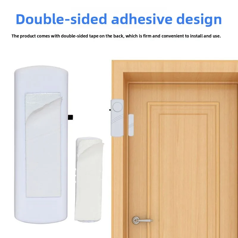 Window Door Magnetic Anti-theft Alarm Elderly Delayed Door Reminder Doors Opening Refrigerator Home Induction Alarm Accessories