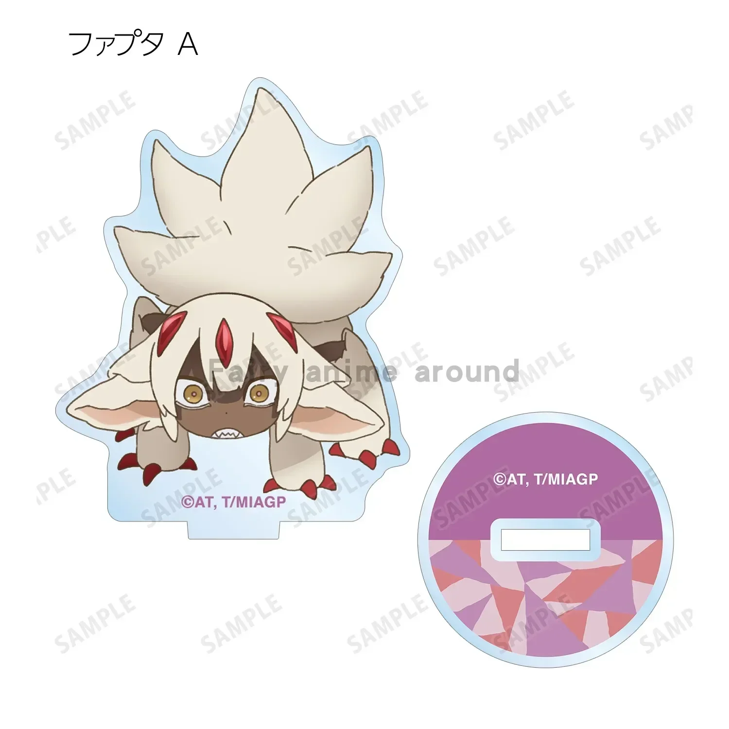 Anime Irumyuui Faputa Riko Belaf Nanachi Wazukyan Vueko Custom Gift Acrylic Stand Plate Cartoon Cosplay Figure Character Prop