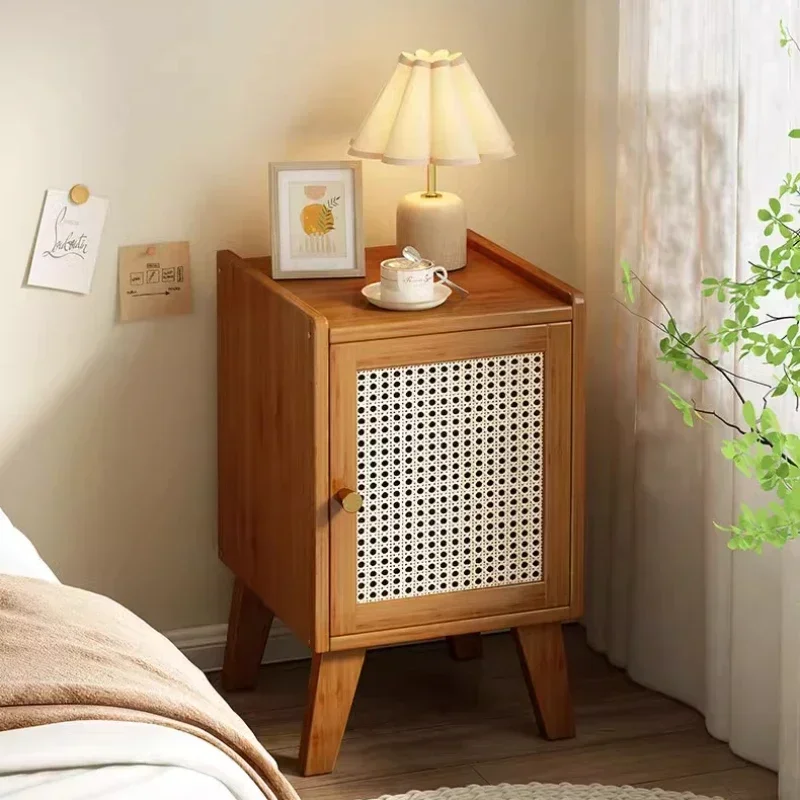 

High Quality High Sense Bedroom Bedside Table Furniture Modern Minimalist Bed End Storage Cabinet