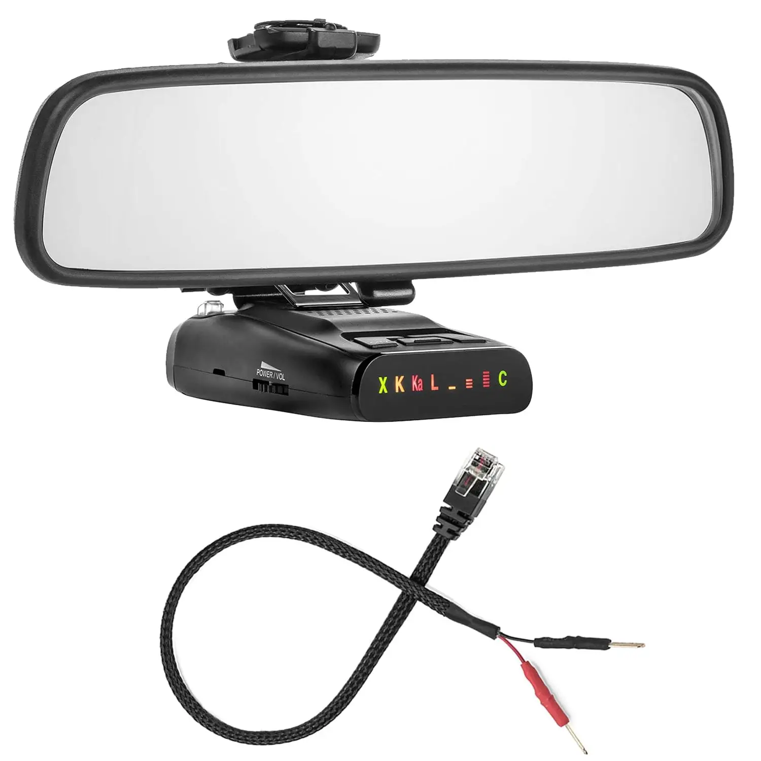 

Mirror Mount + Mirror Wire for Uniden Radar Detectors - R1 R3 R4 R7 R8 Extreme (3001109)