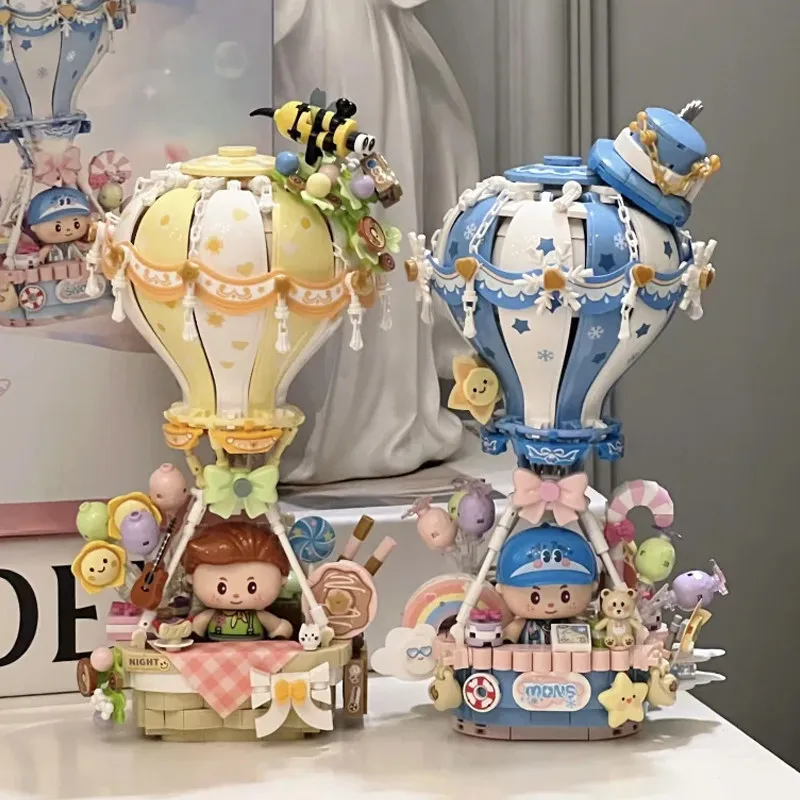 

LOZ Dream Explorer Hot Air Balloon Children's Educational Assembly Toy Small Particle Puzzle Girls Series Decorative Gift