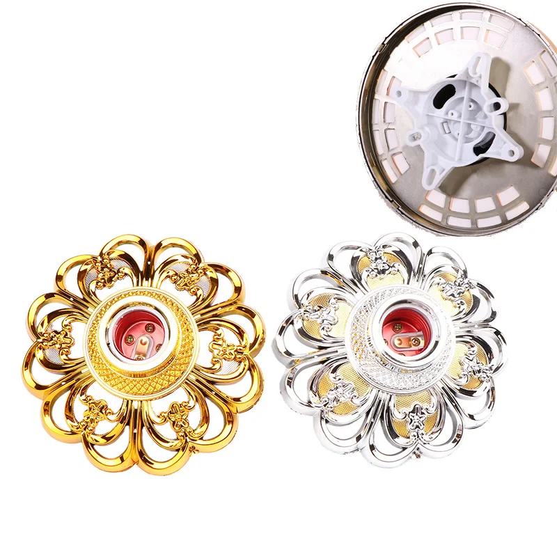 

1Pc E27 Colored Pendant Lamp Holders Round Screw Fixed Base Socket Bulb Fixing Stand Light HolderHigh Quality Durable