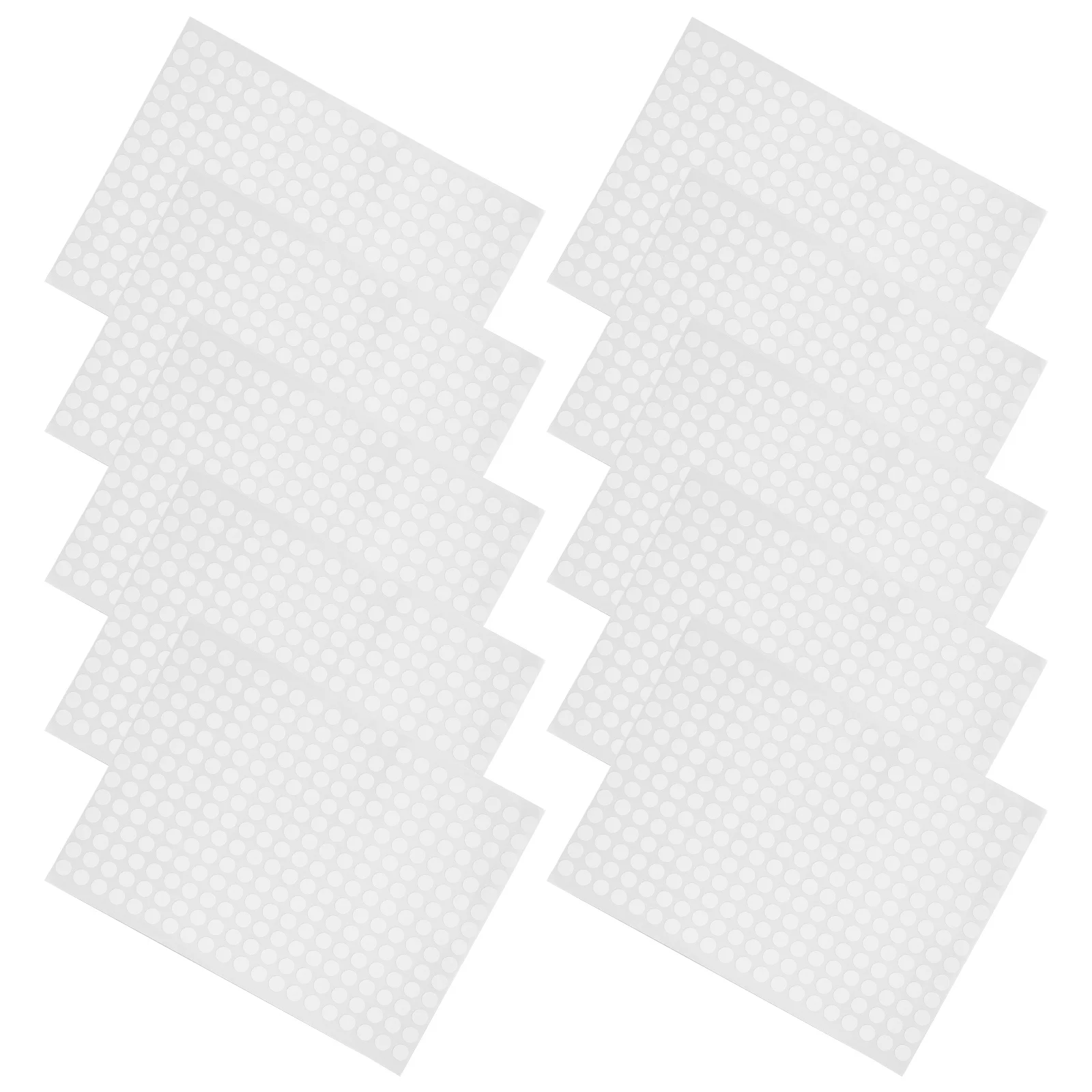 

10 Sheets Adhesive Dot Circle Sticker For Classification Reusable Containers Diy Stickers Blank Round Labels Small Colorful Dot